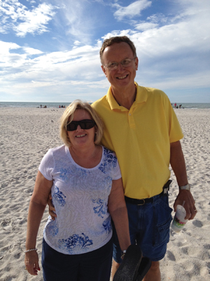 Photo of Judge Penrod with his wife Brenda