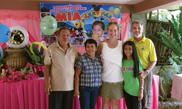 Photo of Judge with her family