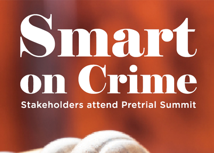 Decorative: Smart on Crime: Stakeholders attend Pretrial Summit