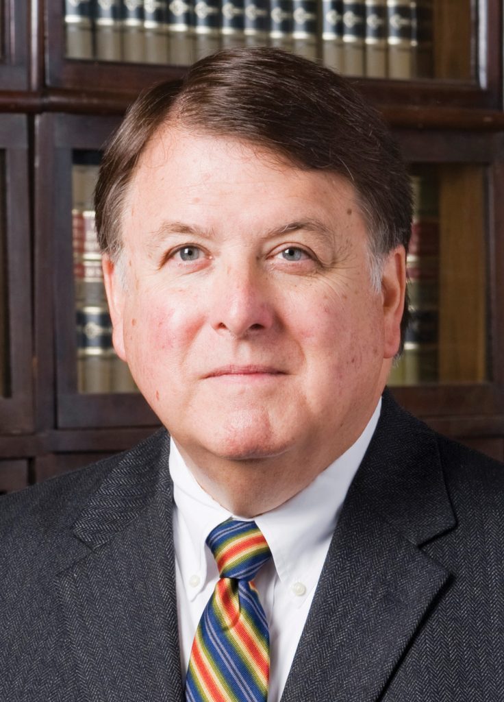 Headshot of former Chief Justice Randall Shepard.