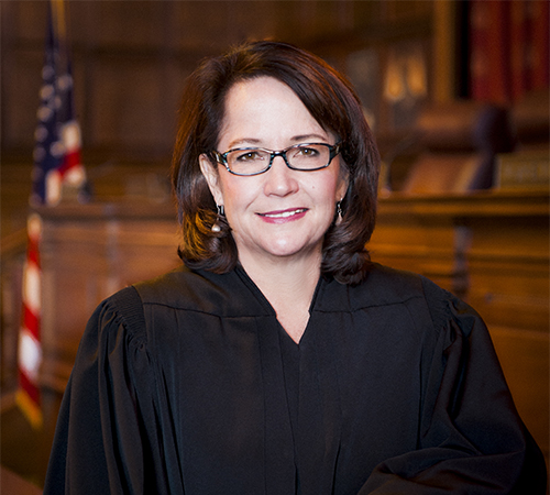 Photo of Chief Justice Loretta Rush.